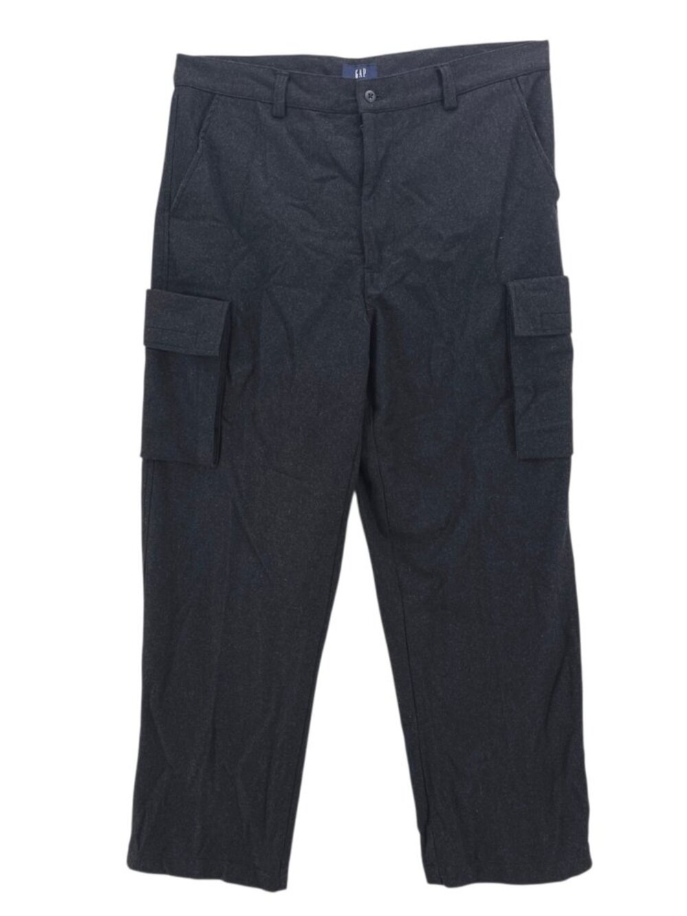 GAP Charcoal Gray Wool Blend Cargo Pants Men's Size 38x32 - READ!!